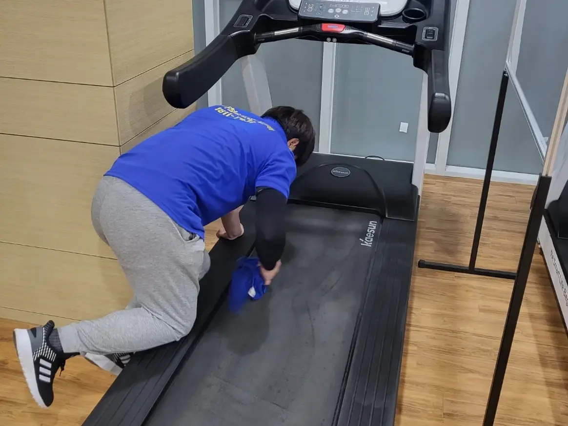 김해시 삼계동 피트니스 라커 검사실 위생청소 사례 - 행진크린